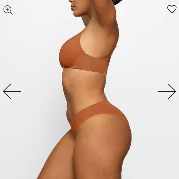 NWT Skims Weightless Scoop Bra in Bronze Size 36DDD - Picture 2 of 7